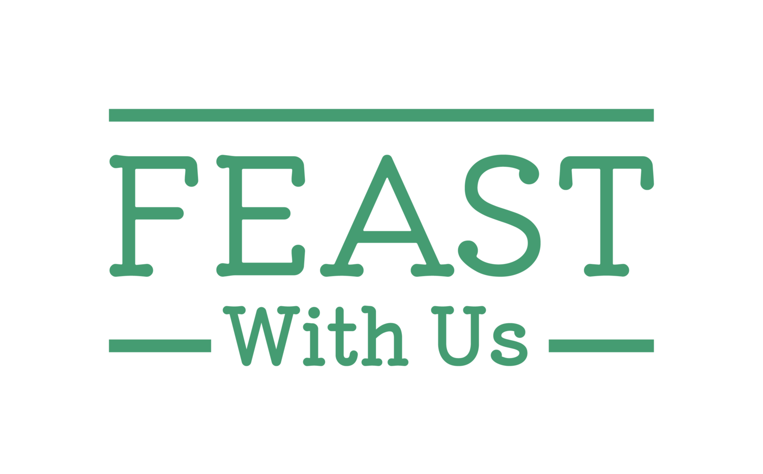 Logo for Feast with us