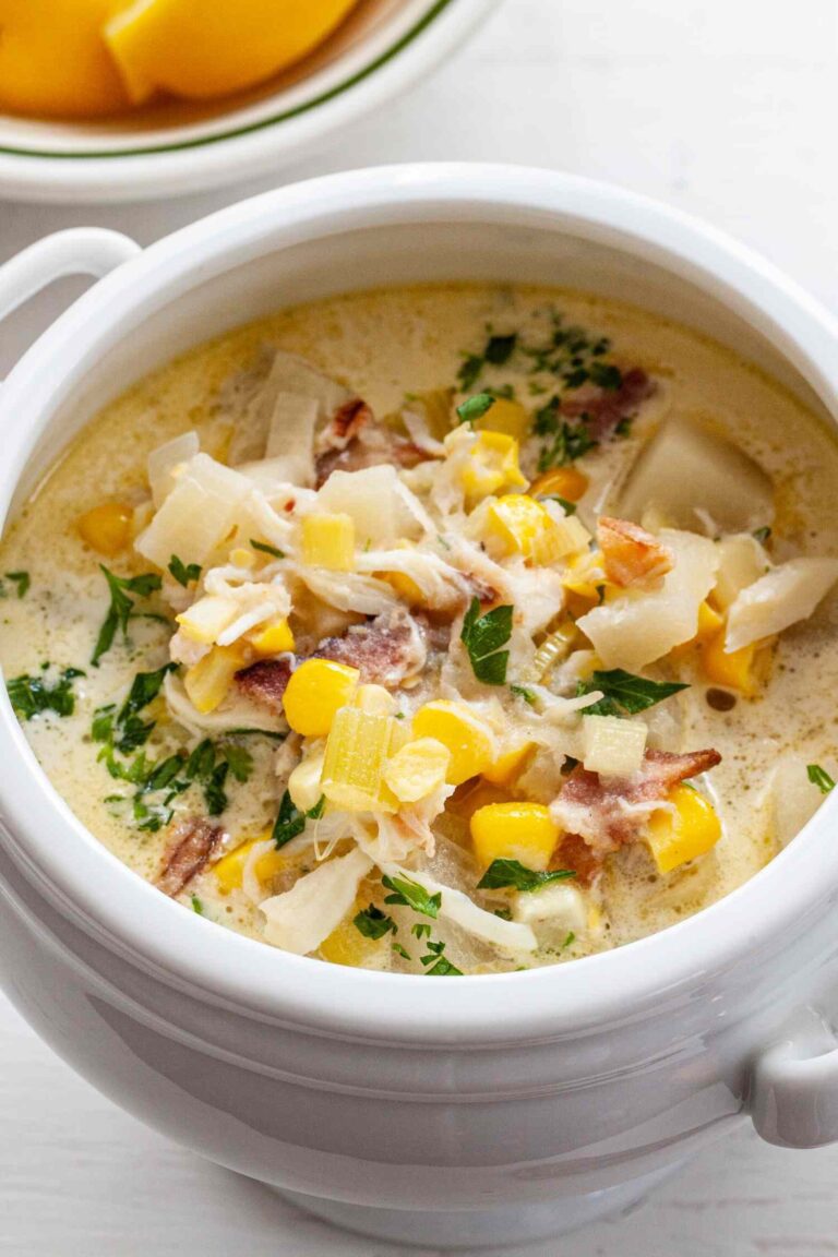 Crab And Sweetcorn Soup Recipe - The Occasional Kitchen