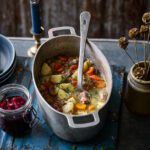 Scouse served in a steel pot